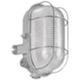 Lombardo LB41224 - Plafón Tortuga Oval E27 60W gris