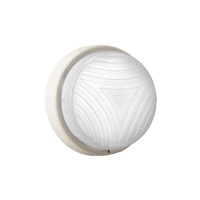 Lombardo LB54221 - Plafón Twister Tonda 240 E27 100W blanco