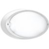 Lombardo LB82121 - Plafón Airy Ovale 300 E27 60W blanco
