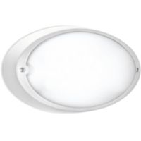 Lombardo LB82121 - Plafonnier Airy Ovale 300 E27 60W blanc