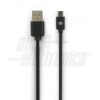 USB data and power cable - MICRO USB black 1m