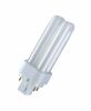 Compact fluorescent lamp G24q-2 18W 3000k DULUX D/E