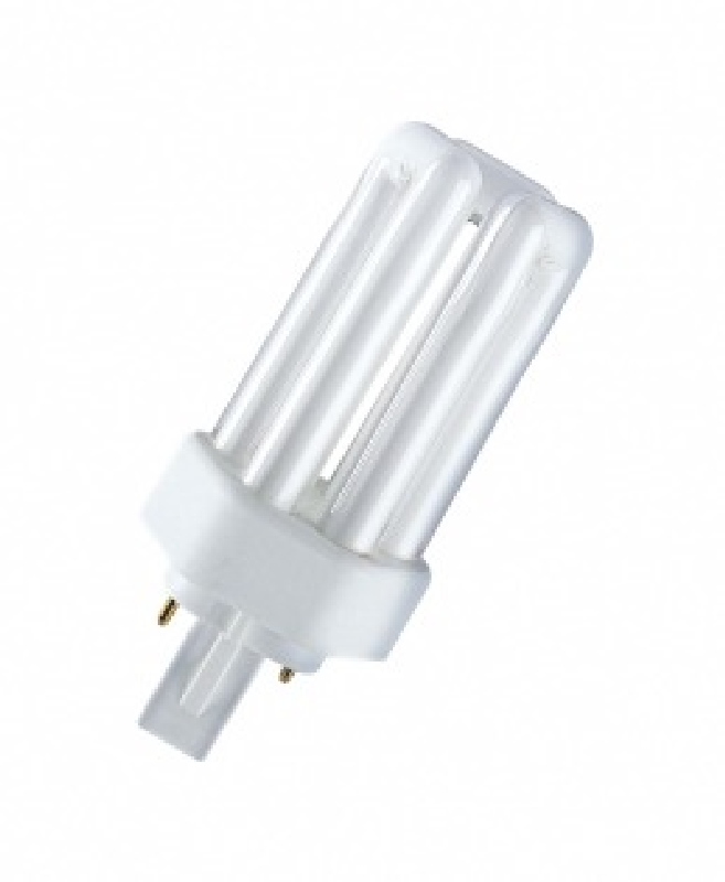 Lámpara fluorescente compacta GX24d-3 26W 4000k DULUX T PLUS