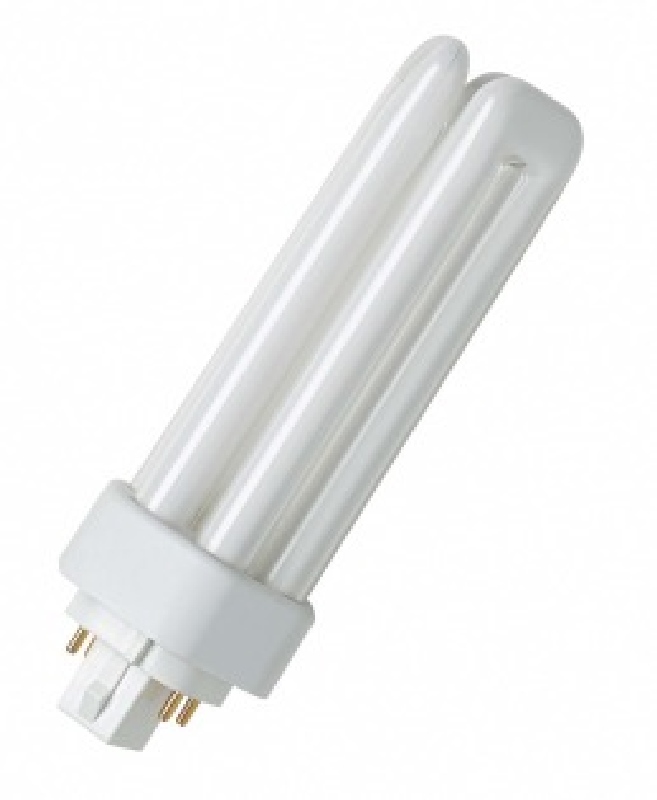 Lámpara fluorescente compacta GX24q-2 18W 2700k DULUX T/E PLUS