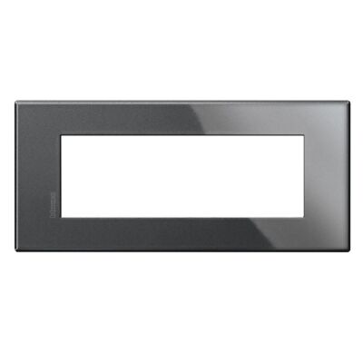 BTicino HW4806HS Axolute Air - anthracite 6-module cover plate