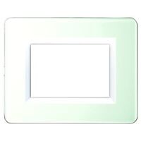 Series 44 - Personal 44 light blue 3-place plastic plate