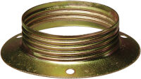 E27 yellow galvanized metal lampshade ring