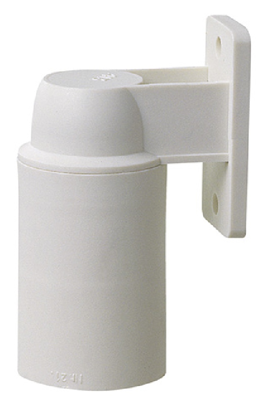 E14 white square lamp holder