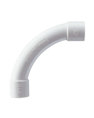 Narrow radius bend for 16 IP40 RK pipes