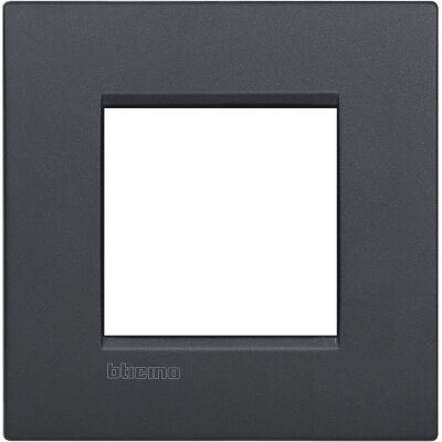LivingLight Air - Monochrome 2-seater anthracite metal plate