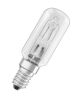 Lampada alogena tubolare trasparente E14 025W 230V