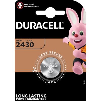 Pile lithium Duracell CR2430 - 2430 3V