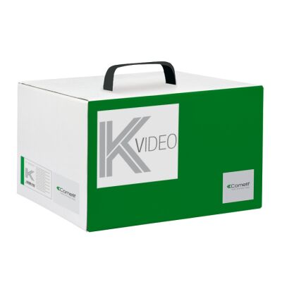 Audio/video kit with Ikall push button panel