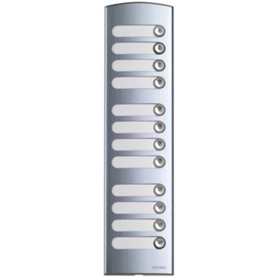 Vimar 1372 - Placa audio vídeo 3M 12 botones