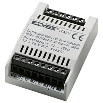 Vimar 5555 - video distributor on the floor with 4 outlets