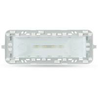 Lampe de secours encastrée multicompatible 2h SE S44