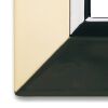 Series 44 - Zama 44 metal plate 4 places in polished brass