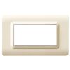 Series 44 - Technopolymer 44 plate in 4-place sand RAL1013 plastic