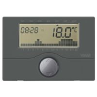 Chronothermostat mural anthracite 01910