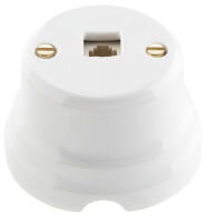 Tonda - porcelain telephone socket