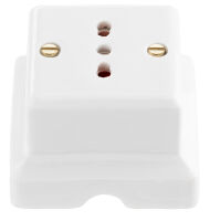 Rettangolo - multipurpose porcelain socket