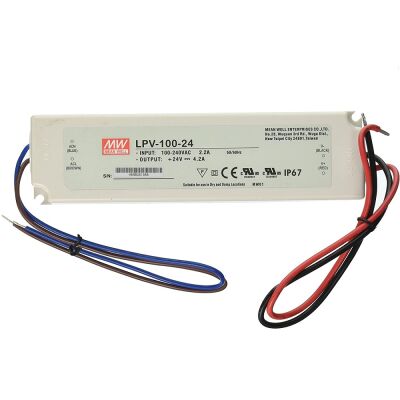 Fuente de alimentación electrónica para LED LPV de 24V 100W
