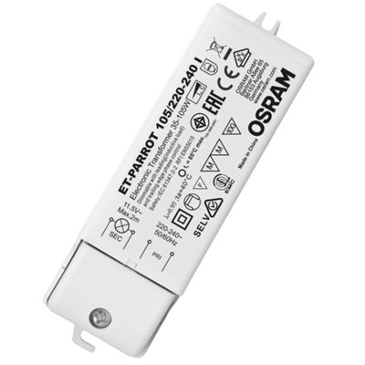 Osram ETPAR70I - Transformador electrónico ET-PARROT de 12 V y 70 W