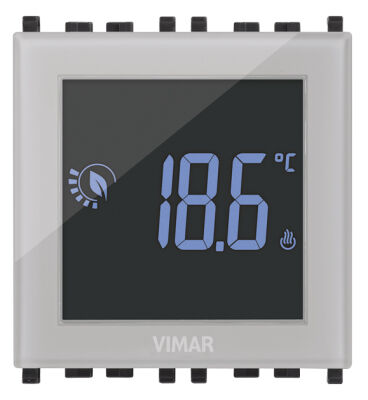 Arke Eikon Plana - Neutral touch built-in thermostat