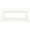 Series 44 - Vera 44 white 7-place glass plate