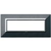 Series 44 - Zama 44 metal 7-seater dark gray metallic plate