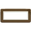 Série 44 - Assiette Personal 44 7 places en plastique beige brillant