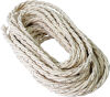 Ivory cotton braided cable 3G1.5 - 25m