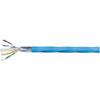 Cable de cobre 4 pares cat. 6 F/UTP funda azul LSZH