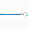 Cable de cobre 4 pares trenzados cat. 6 UTP azul - 305m
