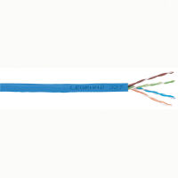 Cavo in rame 4 coppie twistate cat. 6 UTP blu - 305mt