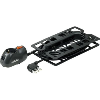 Extension cord 5 meters black BTRE