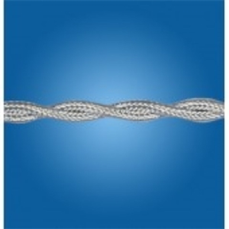 Cable trenzado seda gris 3G1.5 - 10m