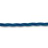 Blue silk braided cable 3G0.75 - 10m