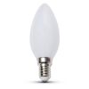 Opal olive LED lamp E14 03W 230V 2700k AURORA