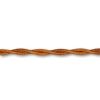 Cable trenzado seda bronce 2X0,50 - 100m