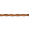 Bronze silk braided cable 2X0.75 - 100m
