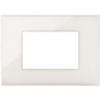 Series 44 - Young 44 plate in ivory 3-place technopolymer