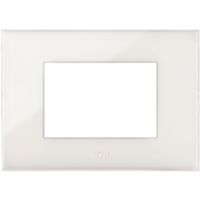 Series 44 - Young 44 plate in ivory 3-place technopolymer
