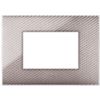 Series 44 - Young 44 plate in 3-place light carbon 3D technopolymer