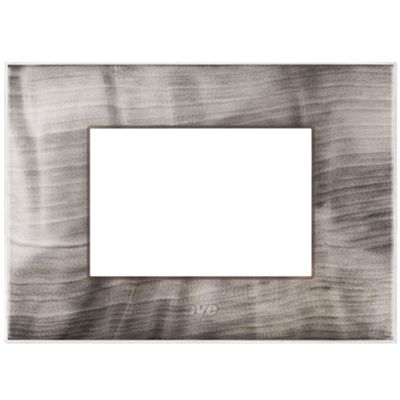 Series 44 - Young 44 plate in 3D onyx technopolymer