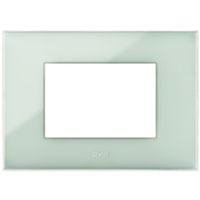 Series 44 - Young 44 3-place sage technopolymer plate