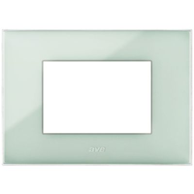 Series 44 - Young 44 3-place sage technopolymer plate