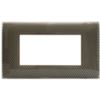 Series 44 - Young 44 plate in 4-place light carbon 3D technopolymer