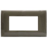 Serie 44 - Placa Young 44 en tecnopolímero 3D de carbono ligero de 4 plazas