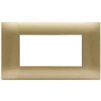 Series 44 - Young 44 gold 4-place technopolymer plate